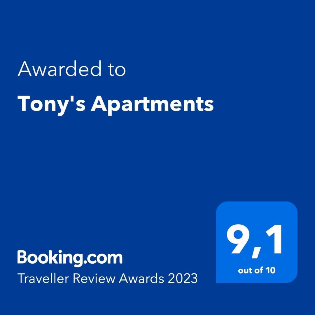 Tony'S Apartments Ájosz Jeórjosz Kültér fotó